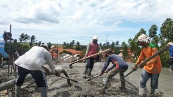 LAZ RYDHA Melakukan Pengecoran Lantai 2 Gedung Wakaf SMP Tahfizh Qur’an Rydha – Sekolah Gratis Untuk Yatim dan Dhuafa