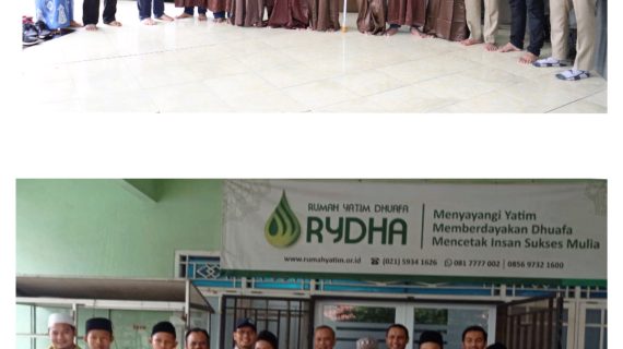 Santunan YBM PLN UID Banten Untuk Para Santri SMPTQ Di Yayasan RYDHA
