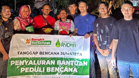Alhamdulillah, Berkat Bantuan Para Donatur, LAZ RYDHA Kembali Menyalurkan Bantuan Peduli Bencana Bagi Warga Aceh Yang Terdampak Bencana.