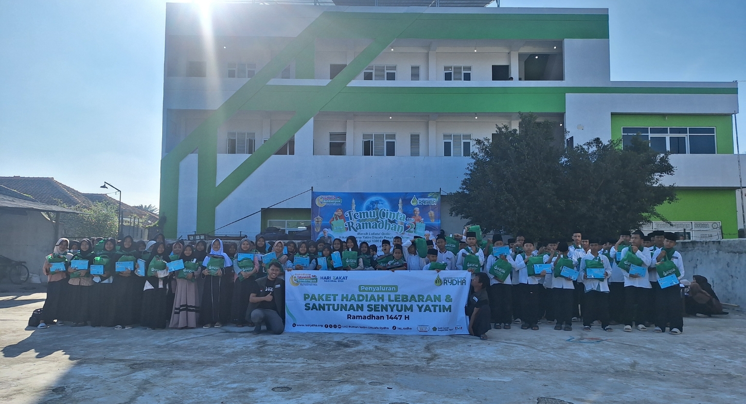 Bahagiakan Yatim di Bulan Ramadhan, LAZ RYDHA Menyalurkan Santunan & Paket Hadiah Lebaran Untuk Yatim Dhuafa Penghafal Al-Qur’an