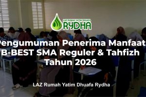 Pengumuman Penerima Manfaat B-BEST SMA Reguler & Tahfizh 2026