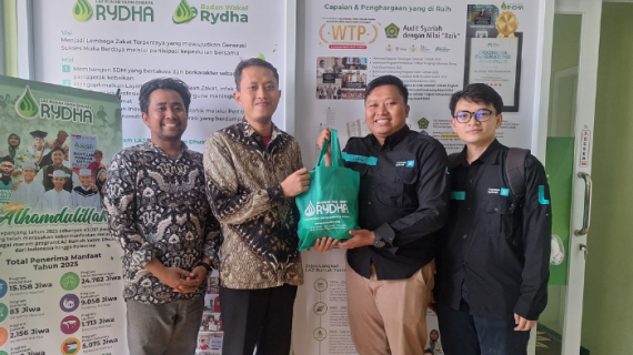 Perkuat Sinergi Digital, LinkAja Syariah Tinjau Ekosistem Pengelolaan Dana Sosial LAZ RYDHA