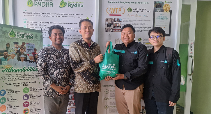 Perkuat Sinergi Digital, LinkAja Syariah Tinjau Ekosistem Pengelolaan Dana Sosial LAZ RYDHA
