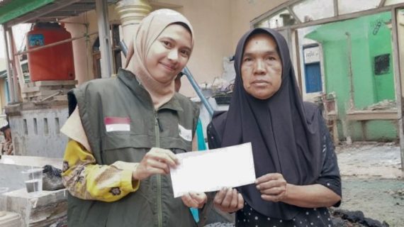 LAZ Rydha Salurkan Bantuan Darurat untuk Korban Kebakaran di Mauk Tangerang