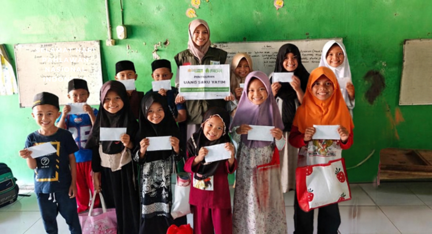 Dukung Yatim Binaan Terus Mengaji, LAZ RYDHA Salurkan Uang Saku untuk 16 Yatim Binaan di Rumah Qur’an Rydha